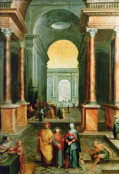 Le Christ au Temple, 1598